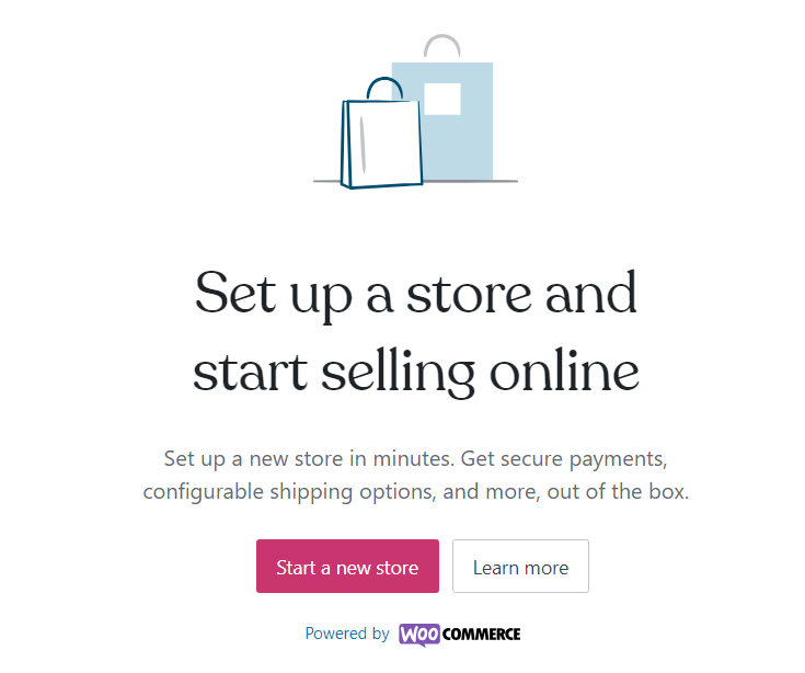 Shopify vs. WordPress: Woocommerce set up