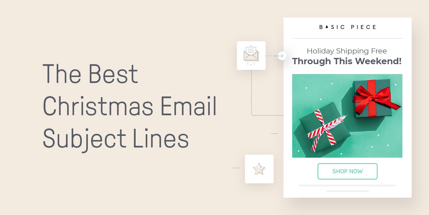 The Best Christmas Email Subject Lines for Ecommerce