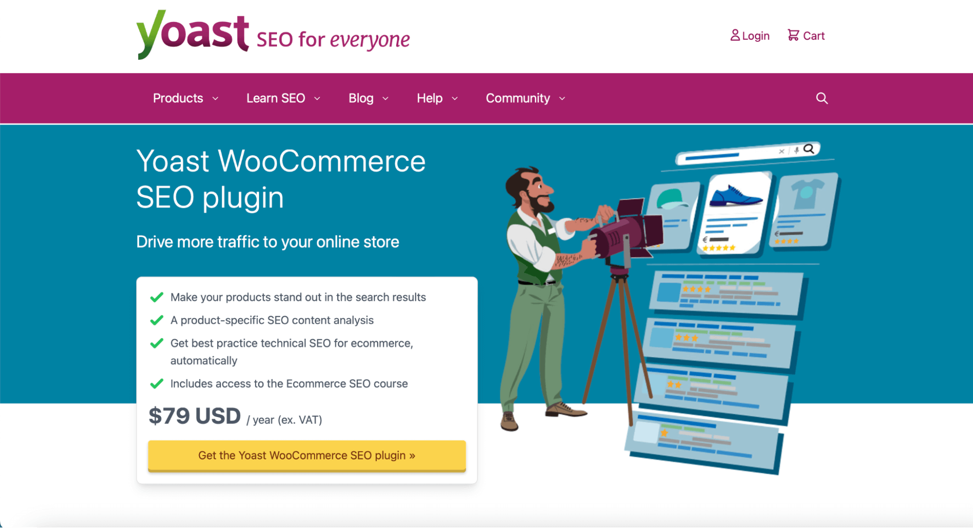 best woocommerce plugins: Yoast SEO