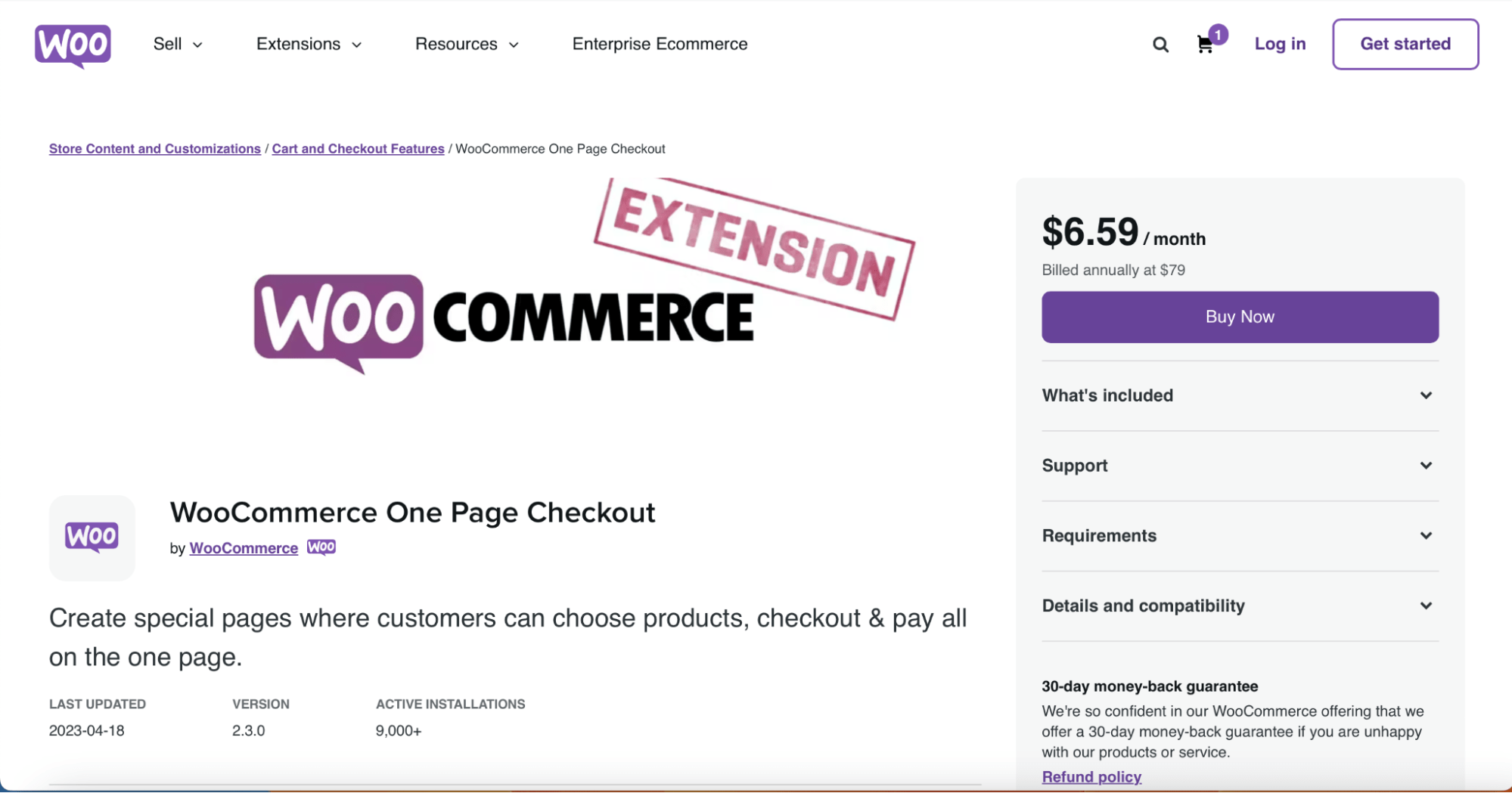 WooCommerce One Page Checkout