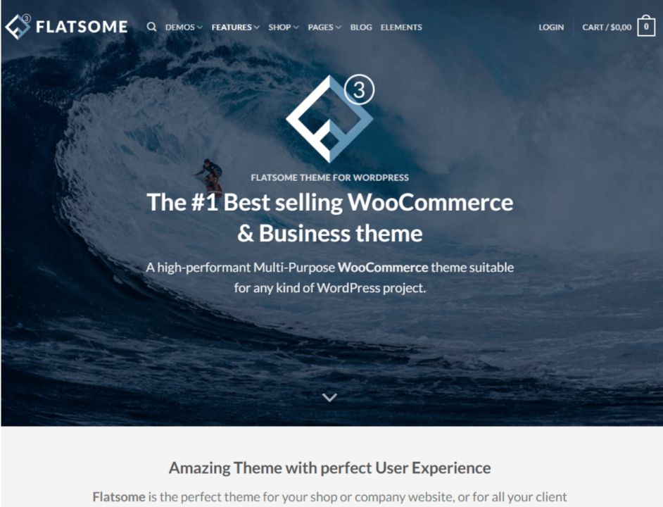 Flatsome theme for Woocommerce