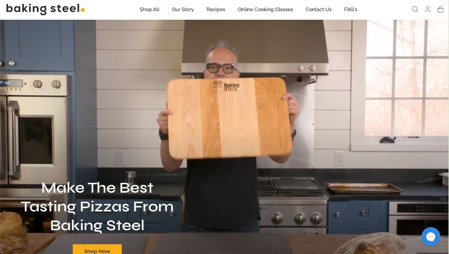 Successful DTC brands: Baking Steel